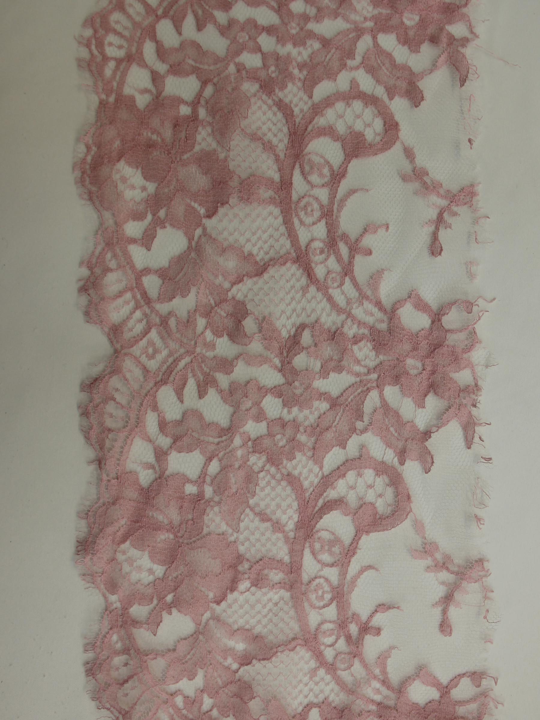 Peony Pink Lace Trim - Kate