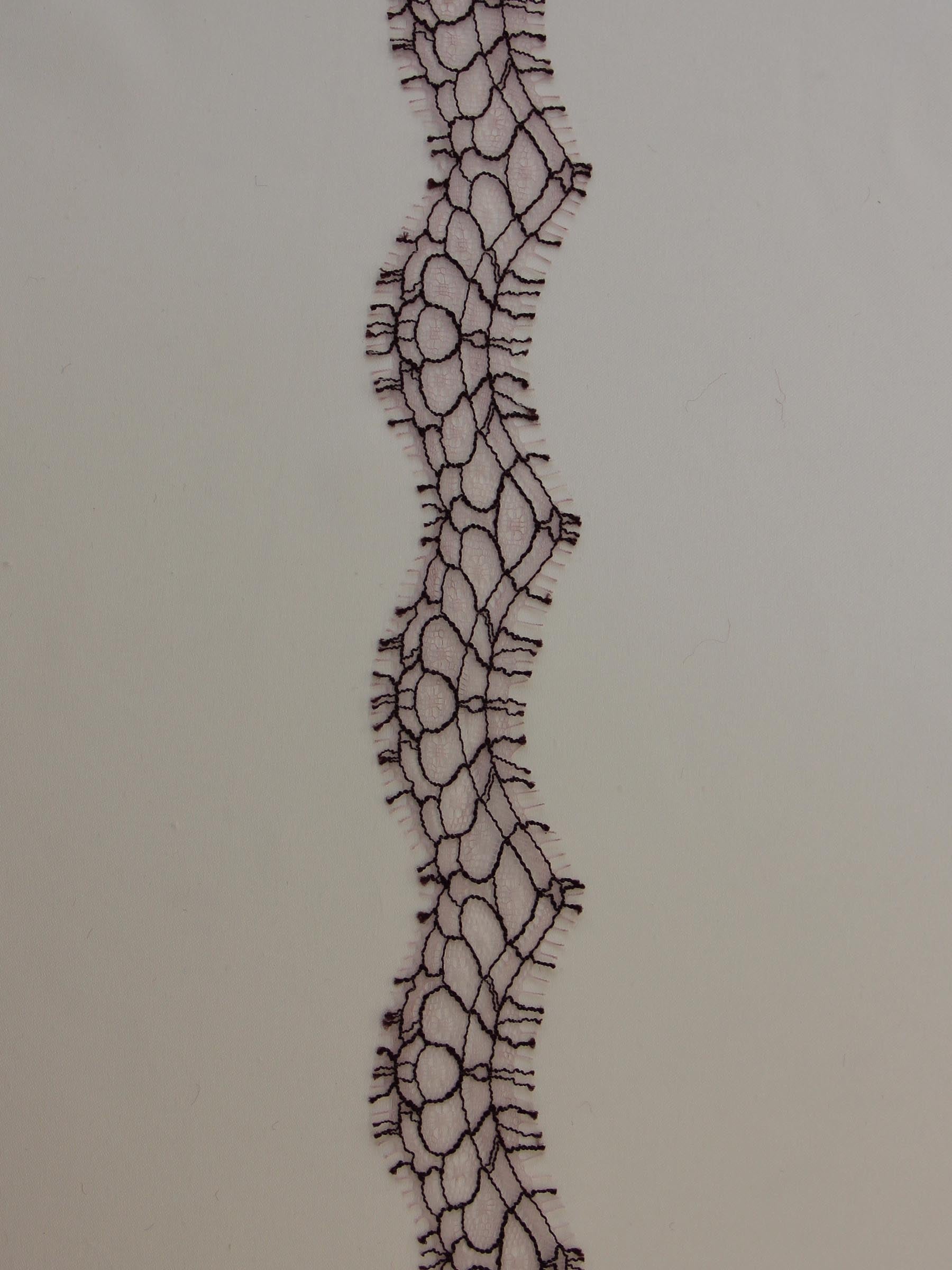 Plum Lace Trim - Darcey