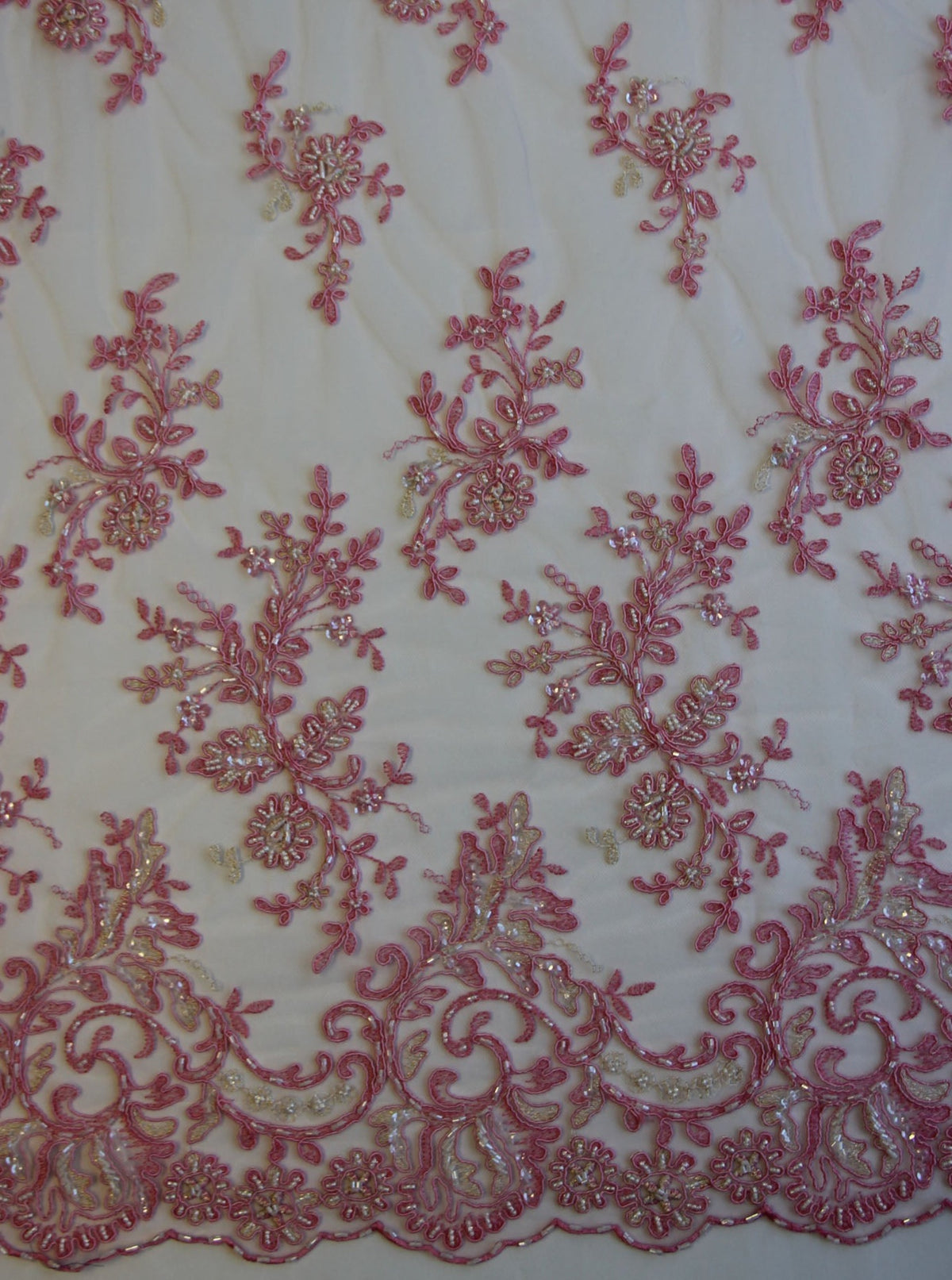 Peony Pink Lace - Jessica