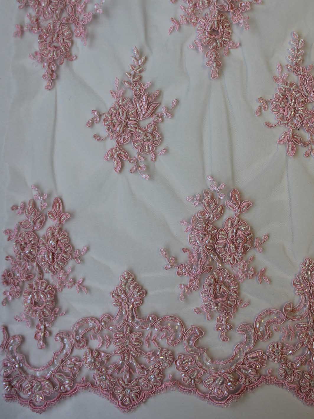 Peony Pink Lace - Sophia