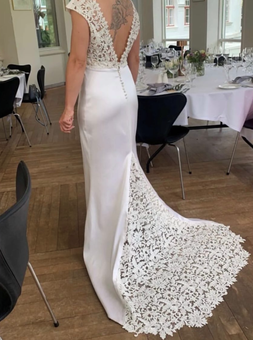 Ivory Guipure Lace - Serena