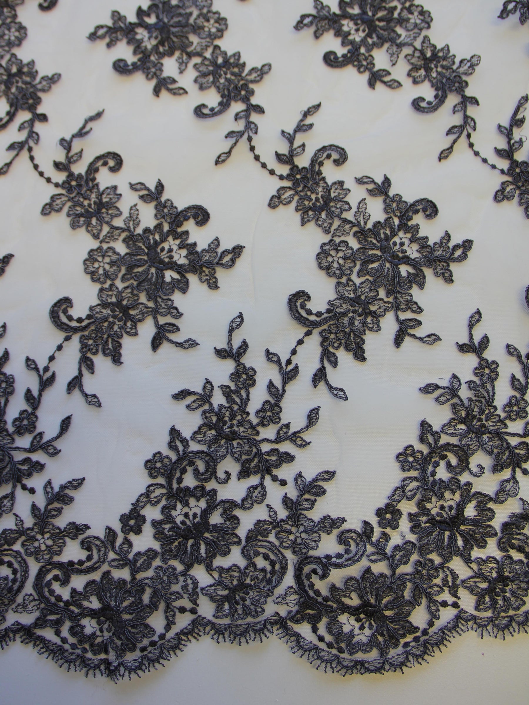 Steel Grey Lace - Adele