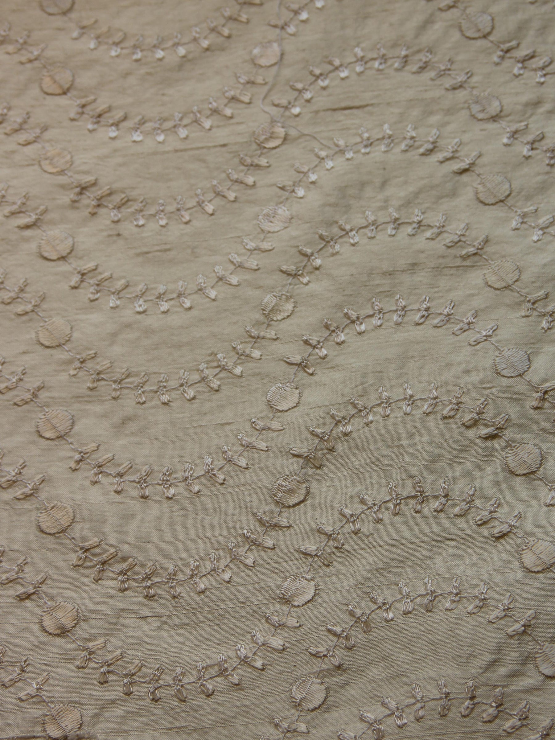 Embroidered Waistcoat Fabric - Washington