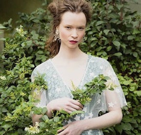Ivory Embroidered Lace – Vedette