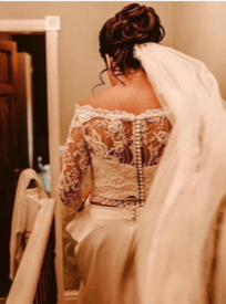 Ivory Corded and Beaded Lace – Rochelle