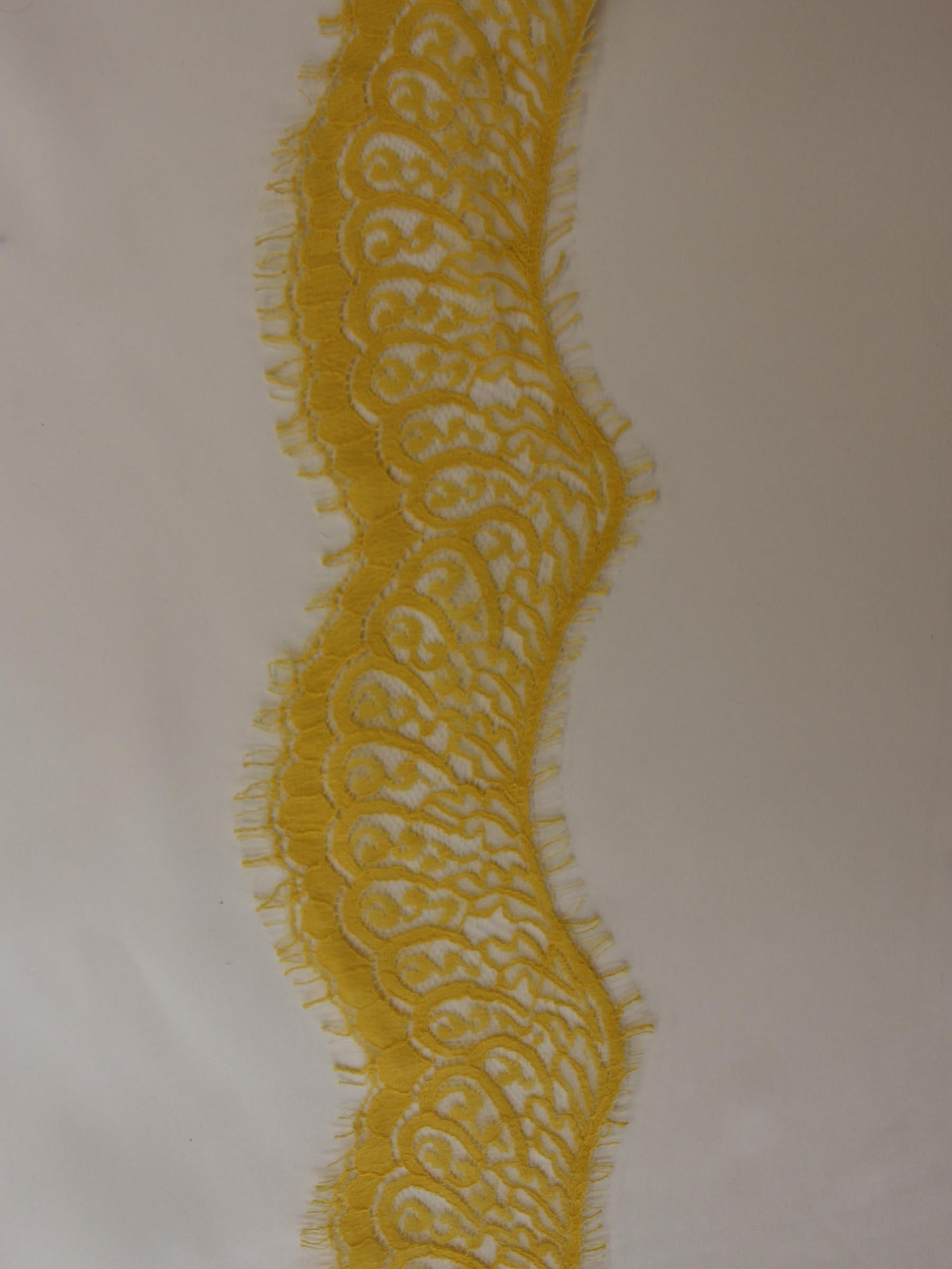 Sunflower Yellow Lace Trim - Felicity