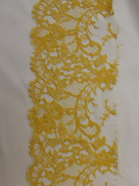 Sunflower Yellow Lace Trim - Kate