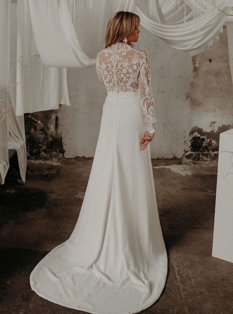 Ivory Corded Lace - Yolanda