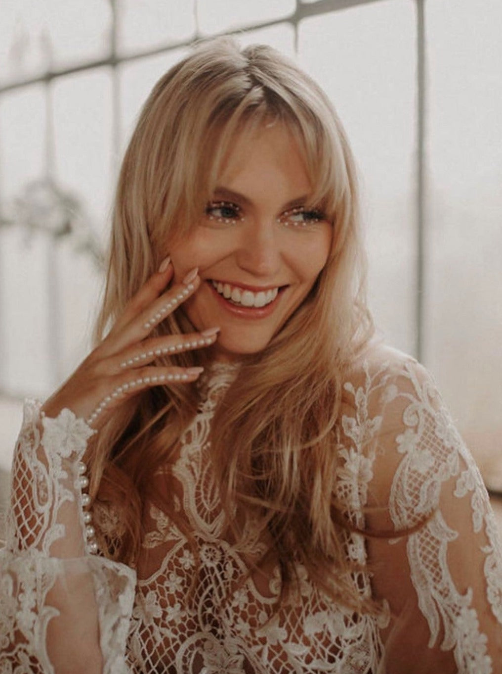 Ivory Corded Lace - Yolanda