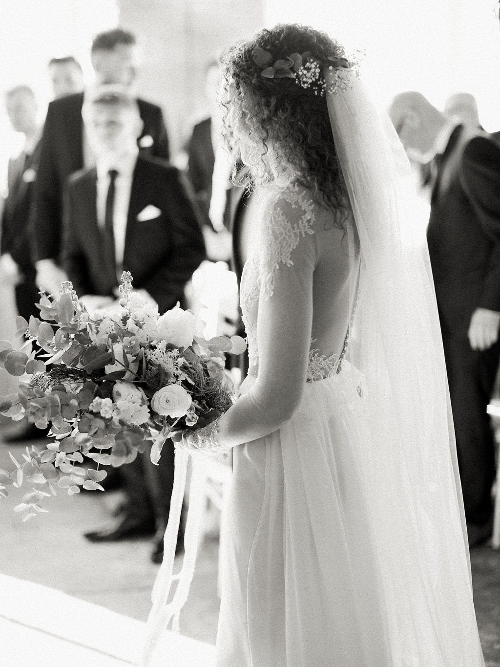 Ivory Raschel Lace - Katherine
