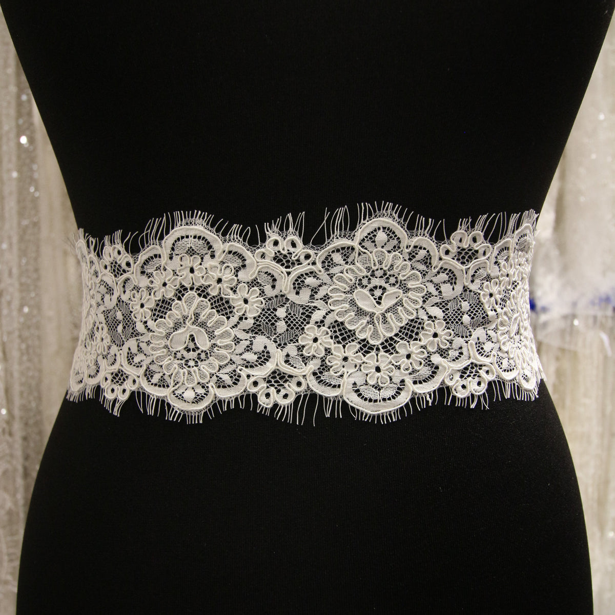 chinese dress ladies Ivory Strapless Lace Corset A-Line Wedding Dress, Cathedral Train – LA164 –  Viniodress