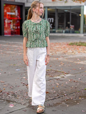 White 100% Linen - P90