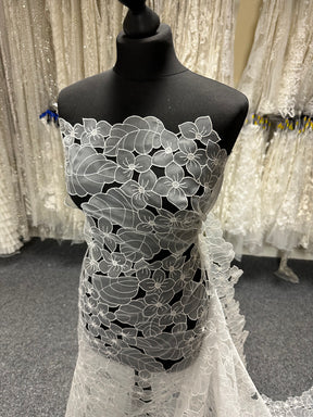Ivory Organza Lace - Ability