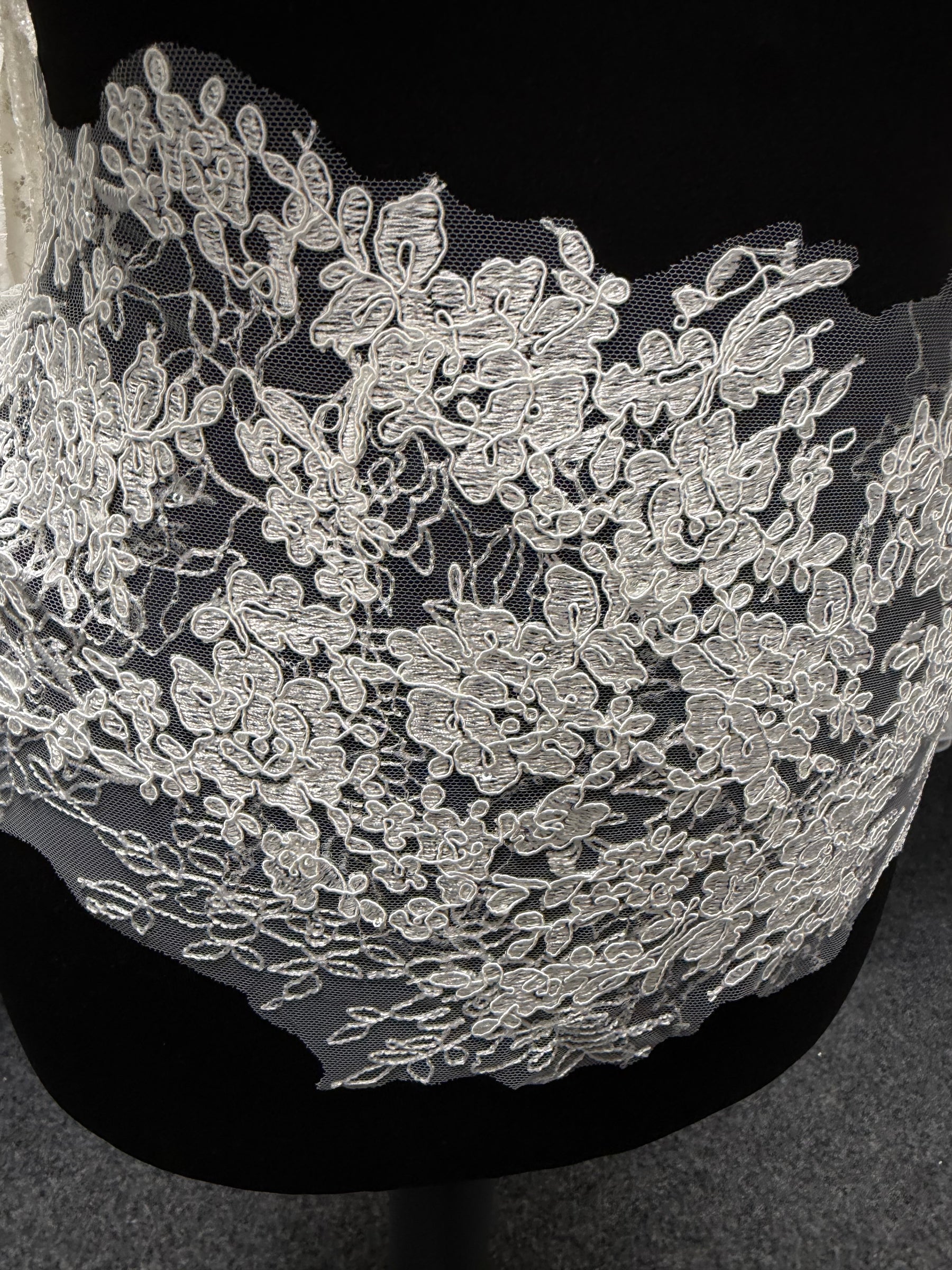 Ivory Corded Lace Trim - Darko