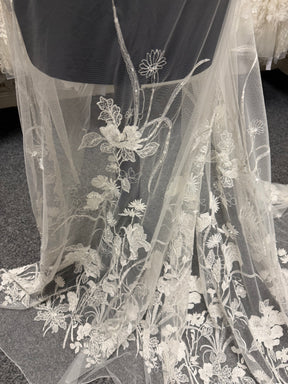 Ivory Beaded Lace - Mattie