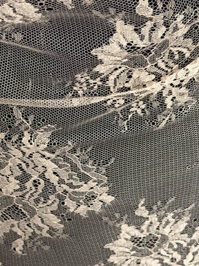 Antique Rose 100% Silk Italian Lace - P272