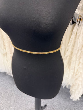 Gold Crystal Edging - EH1018