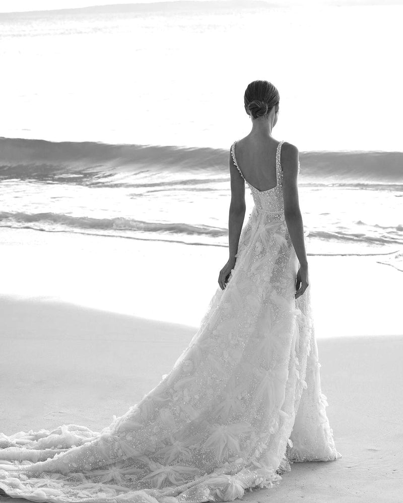 Ivory 3d Embroidered Lace Ridley
