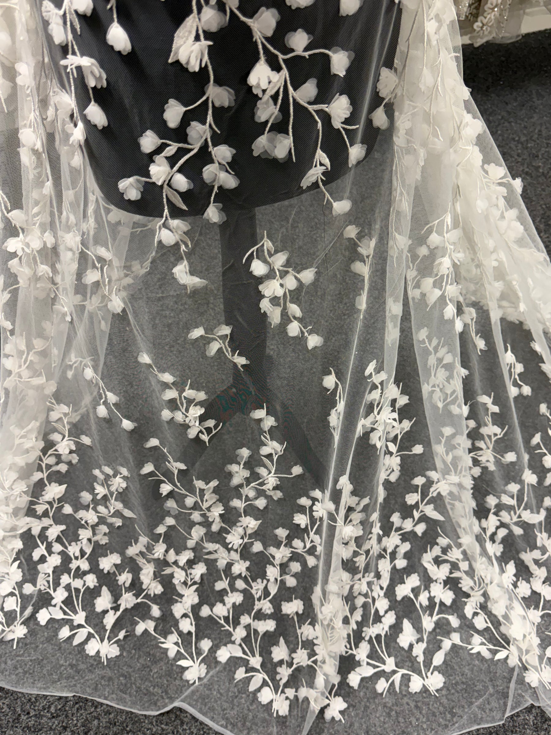 Ivory Laser Lace - EB5019