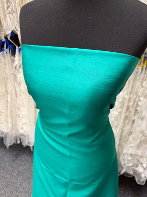 Jade Polyester Satin Backed Dupion - Clarity (P967)