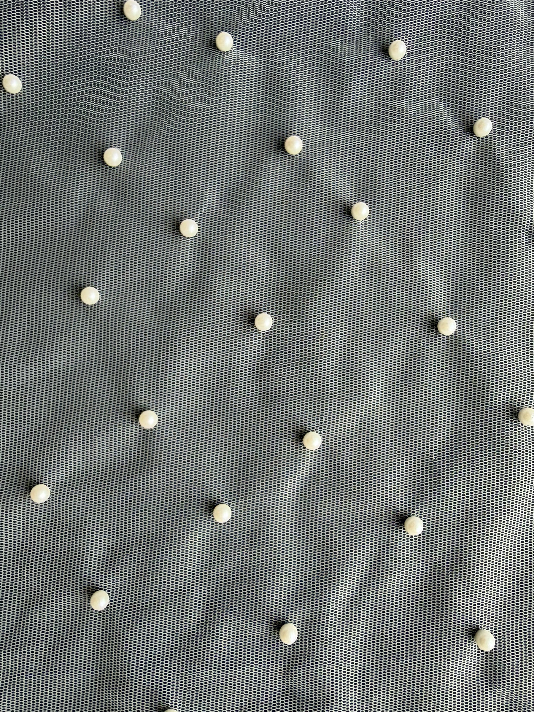 Ivory Pearl Tulle - X592
