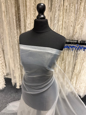 Ivory Polyester Organza - Ryder