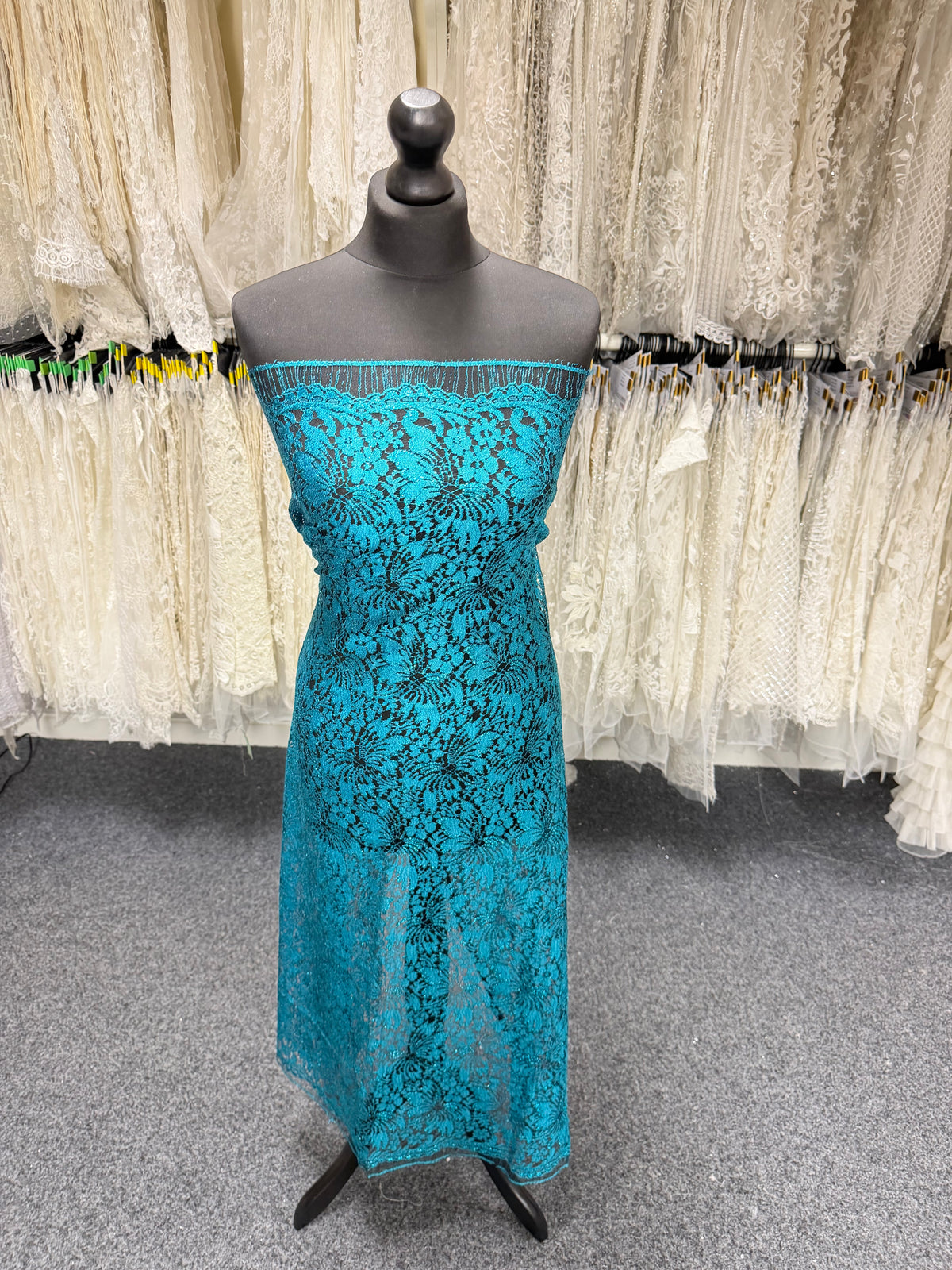 Turquoise French Lace - LA2006