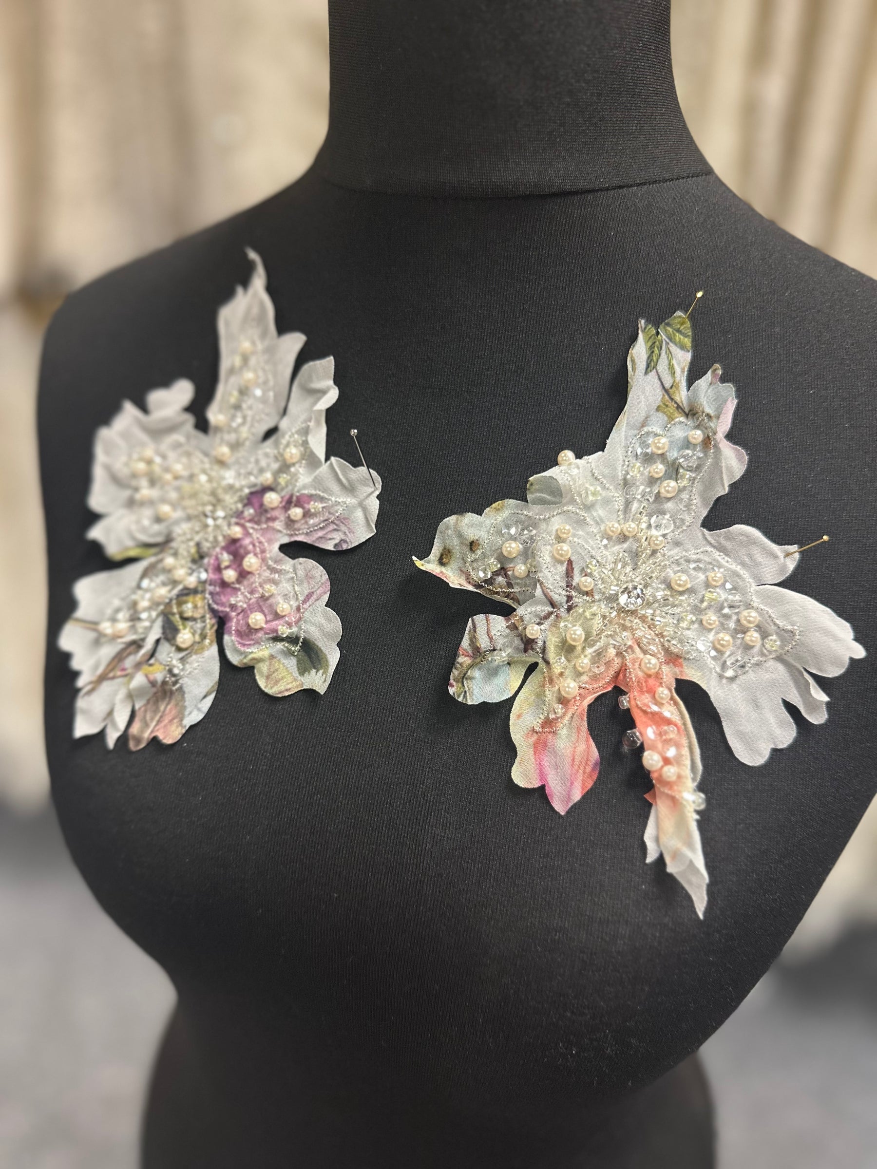 Printed Lace Appliques - Medius