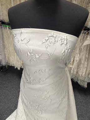 Ivory Jacquard Brocade - Tresorini