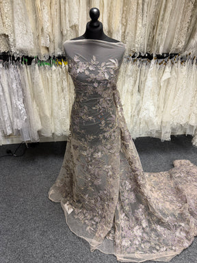 Lavender Lace with Gold Cording - Kylar