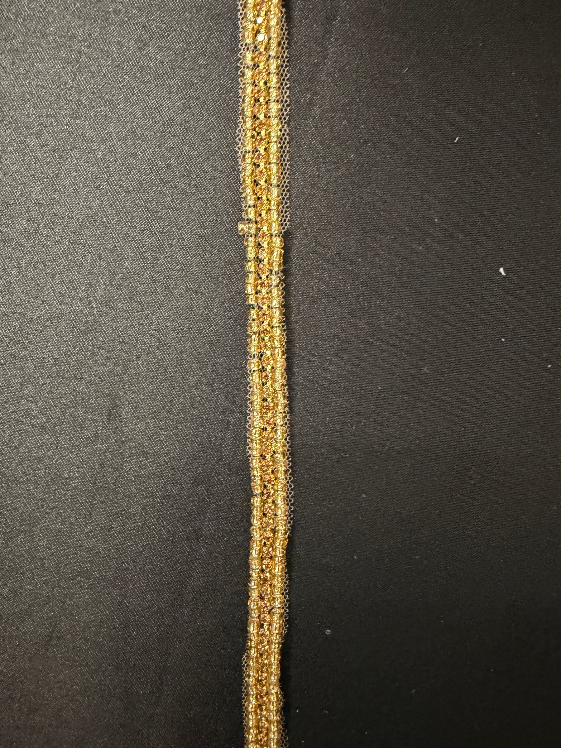 Gold Crystal Edging - EH1018