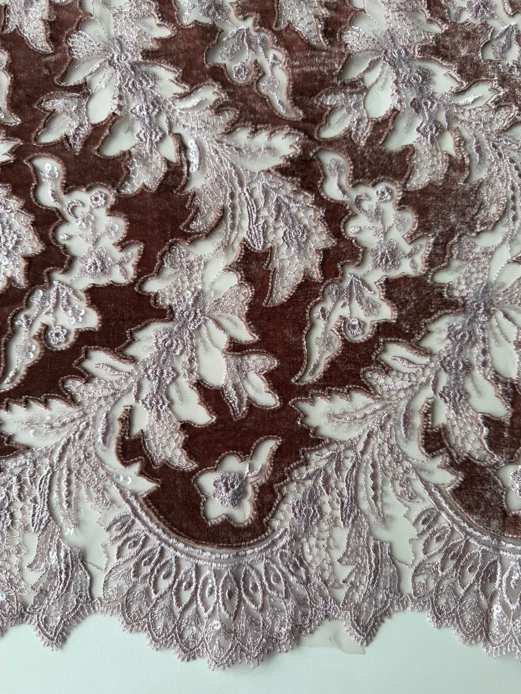 Mink 3D Velvet Lace - EB3023