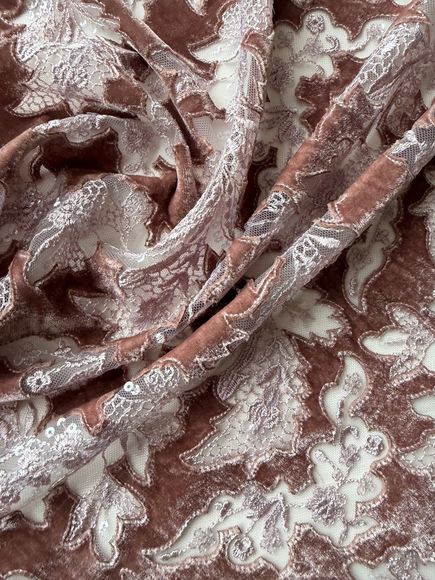 Mink 3D Velvet Lace - EB3023