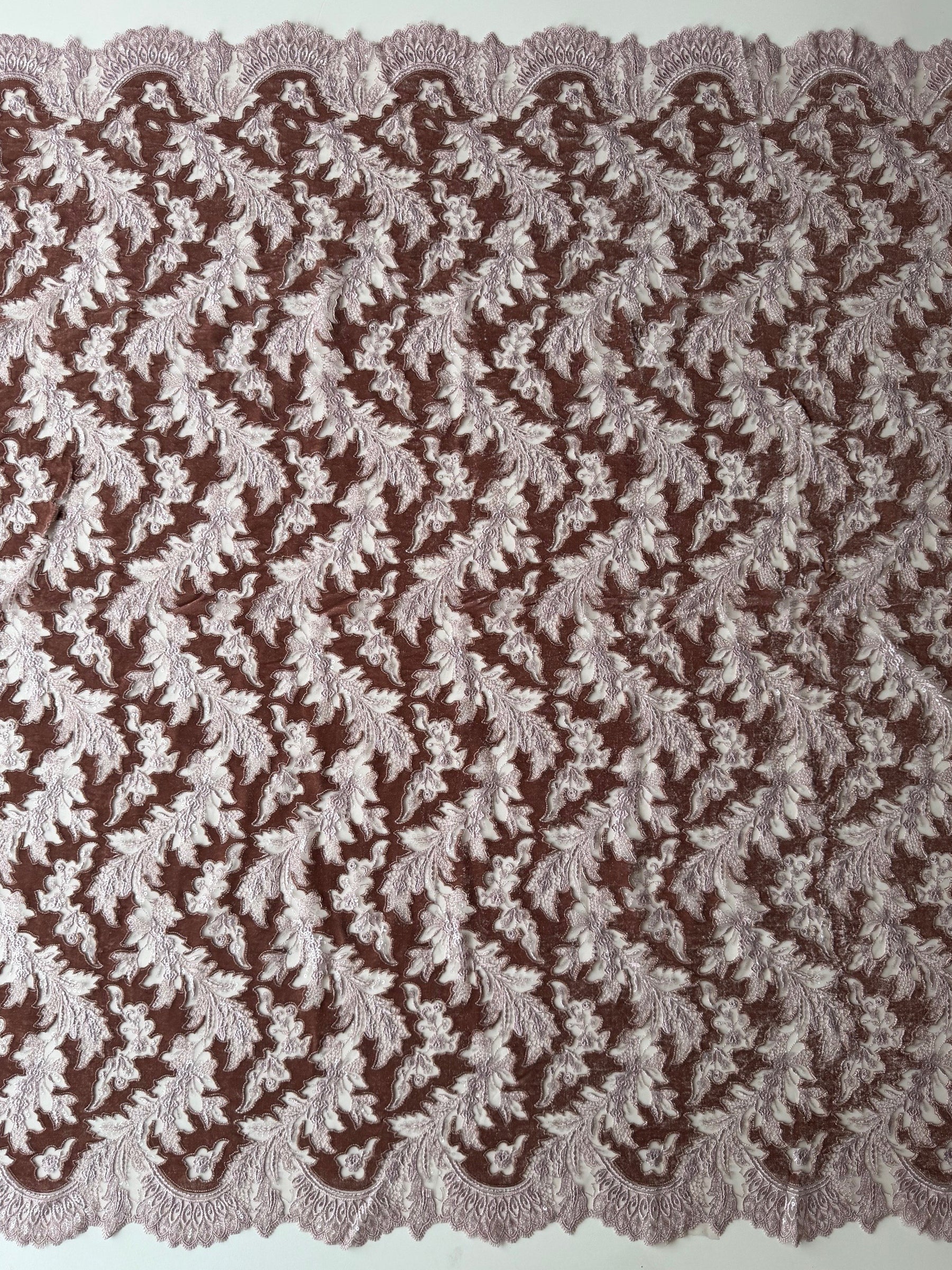 Mink 3D Velvet Lace - EB3023