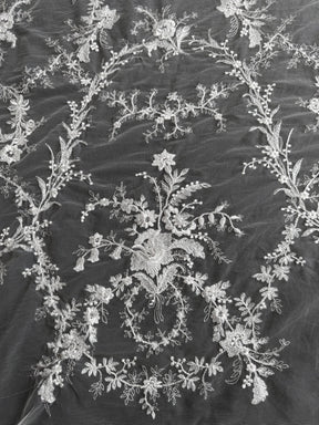 Ivory on Ivory Embroidery Lace - EB3027