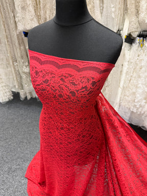 Light Wine Corded Lace - P947