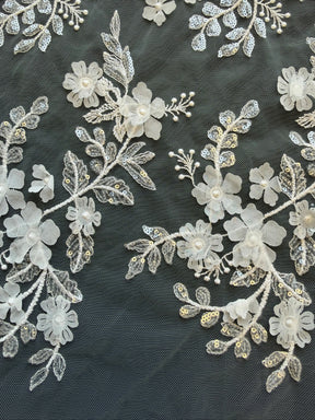 Ivory 3D Lace - EB3054