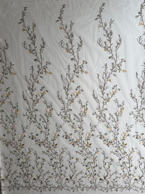Multi-colored Embroidered Lace - Mania