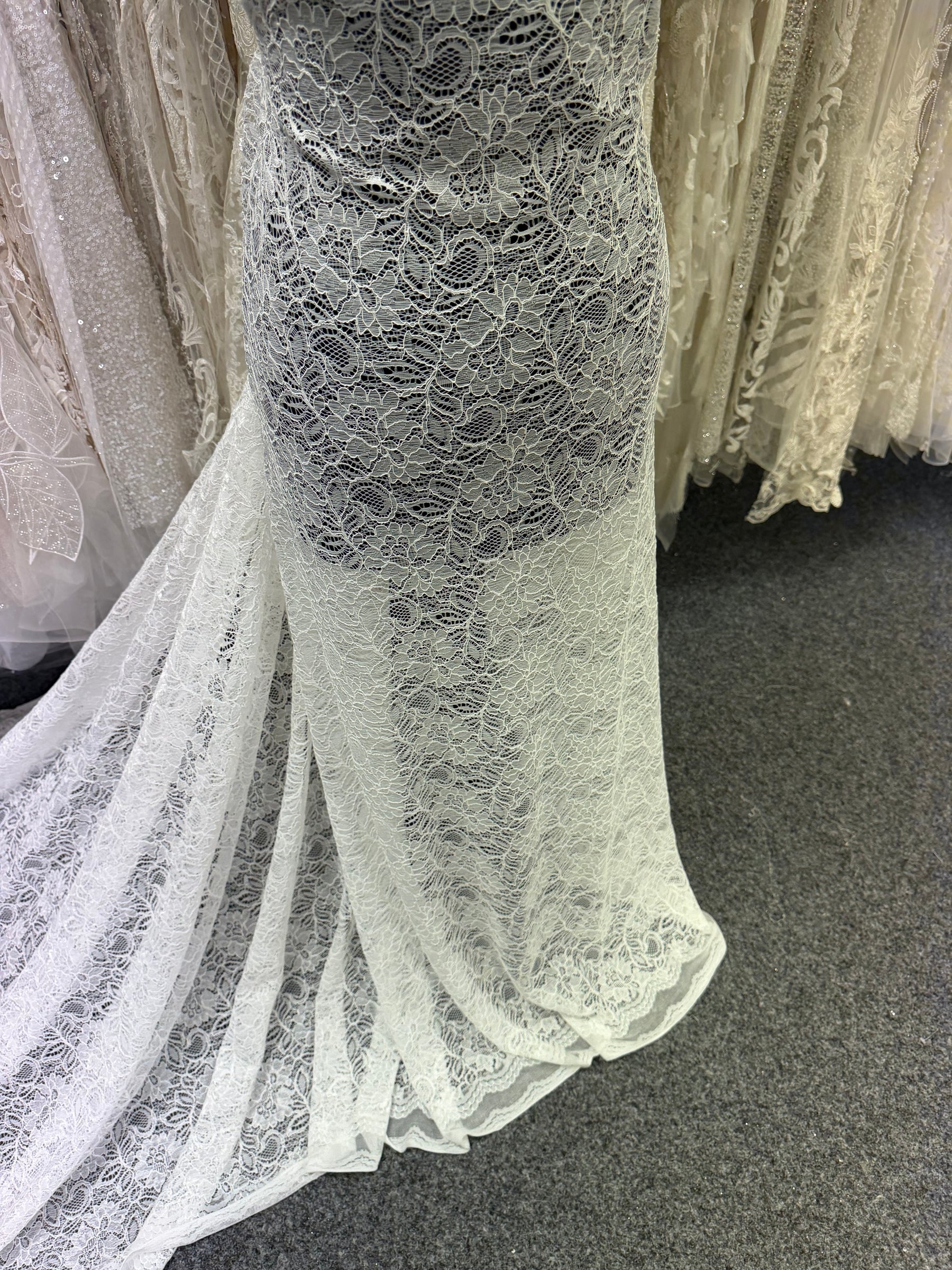 Ivory Corded Lace - Tocca