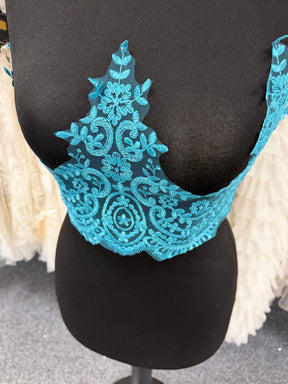 Topaz Corded Lace Trim - T623