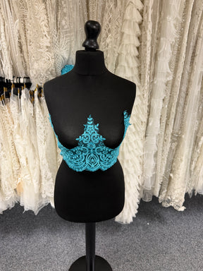 Topaz Corded Lace Trim - T623