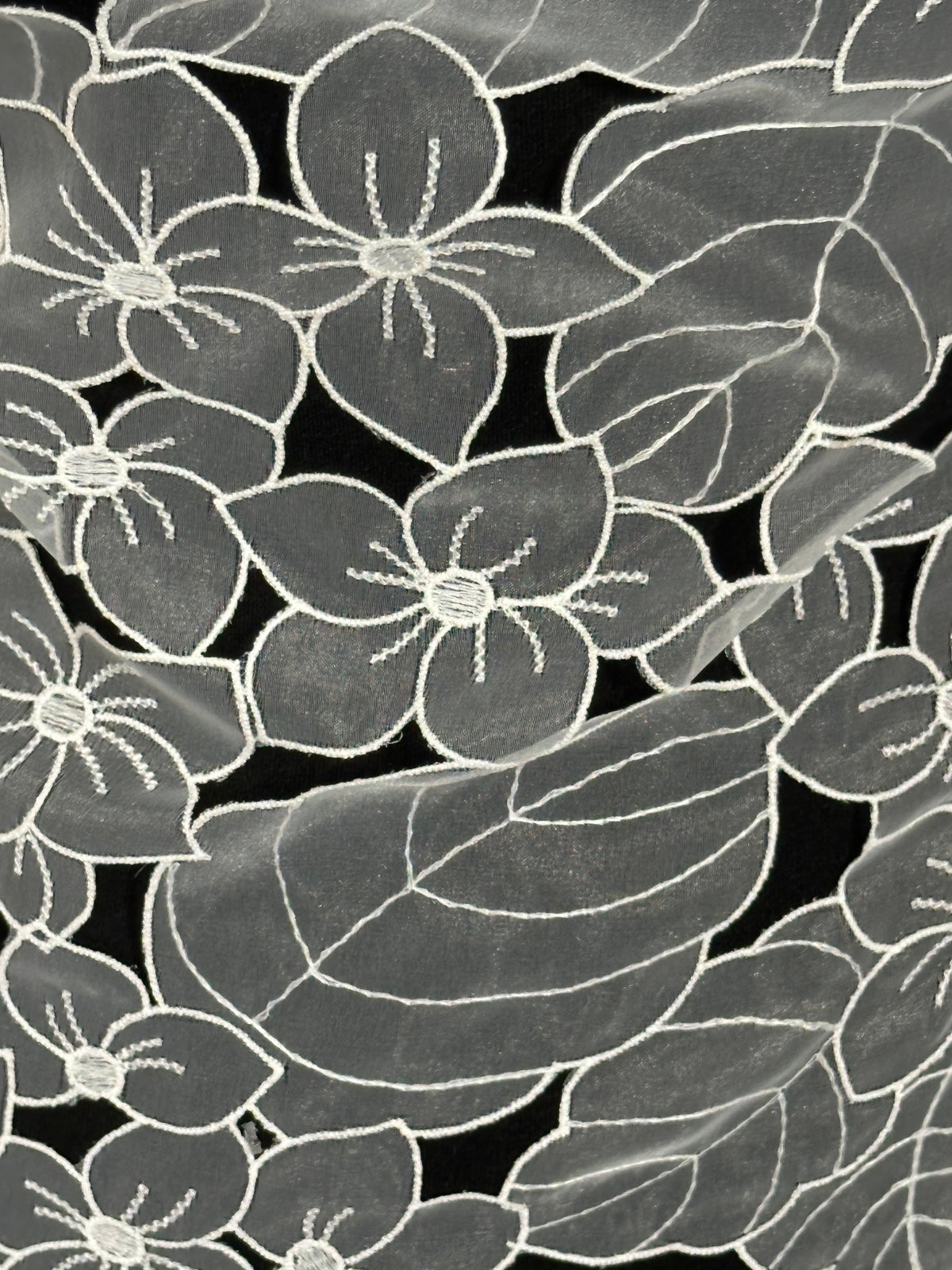 Ivory Organza Lace - Ability