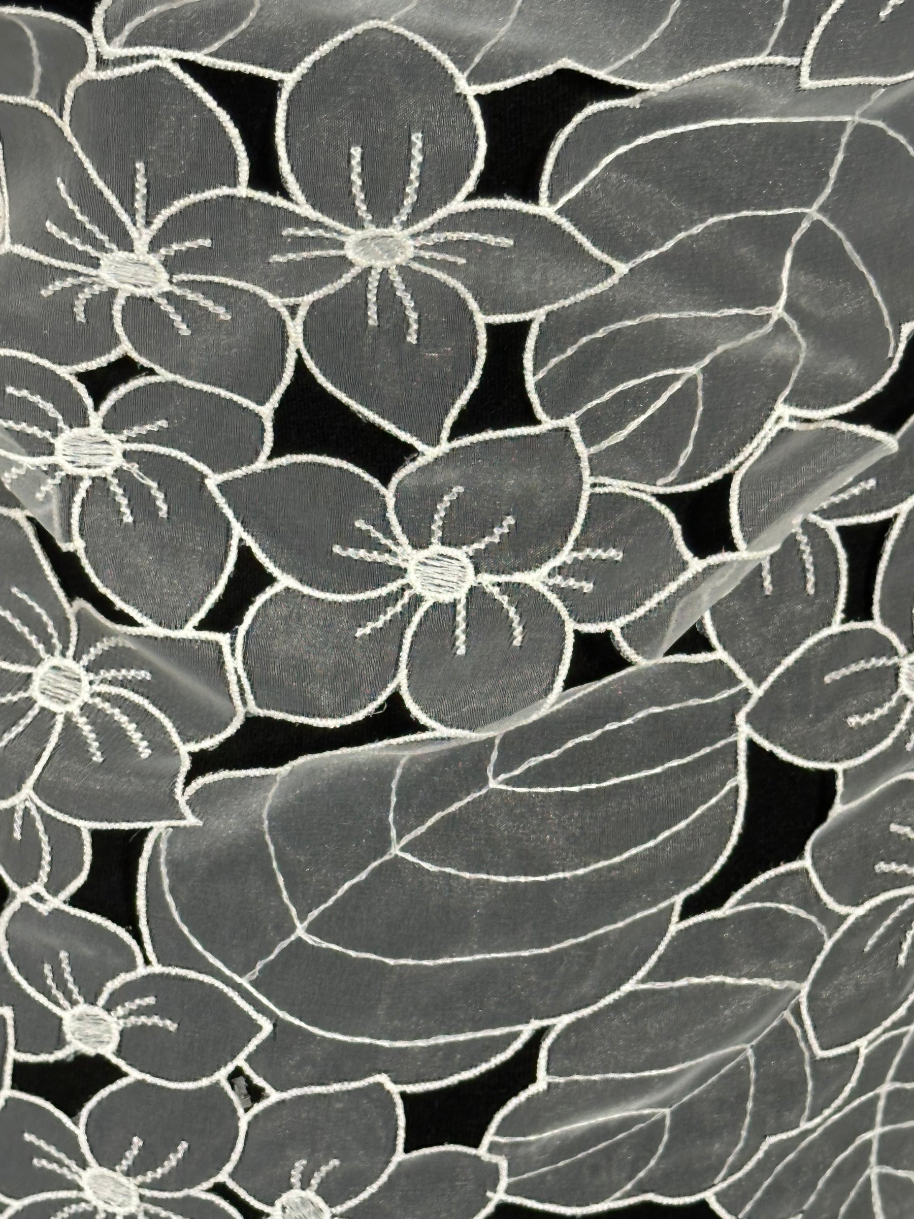 Ivory Organza Lace - Ability