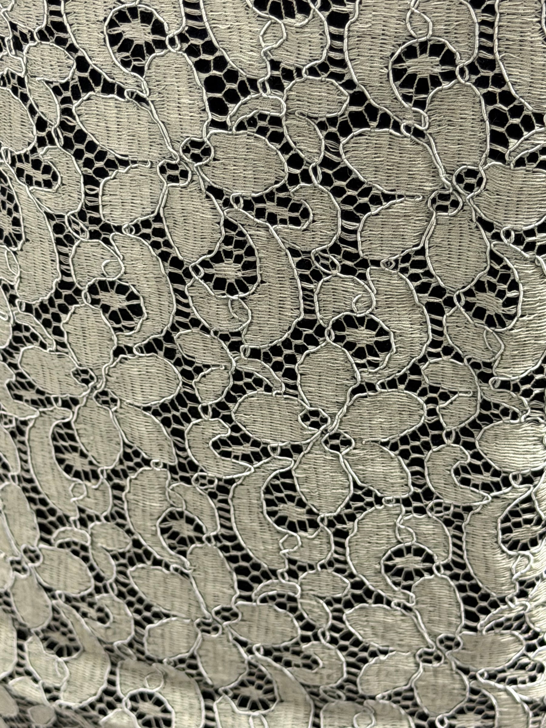 Peridot Green Corded French Lace - LA4008