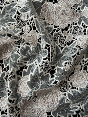 Ivory and Pink Lace - LB4004