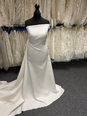 Ivory Italian Silk Blend Brocade - BR1012