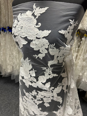 Ivory Corded Lace - Gossip