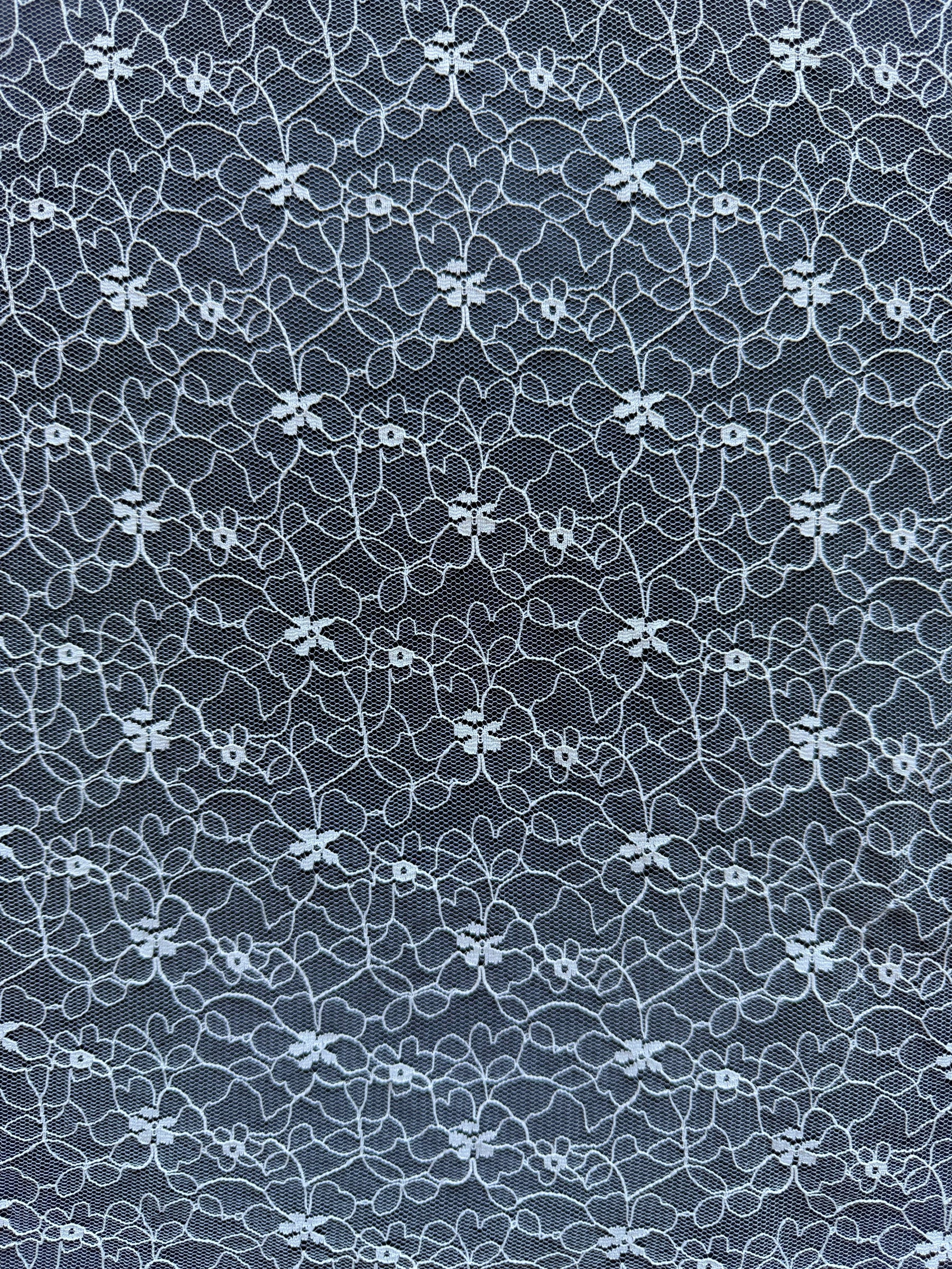 Ivory Embroidery Lace - EB5020