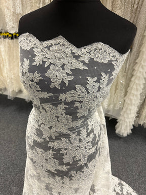 Ivory Corded Lace - Bernice (CF)