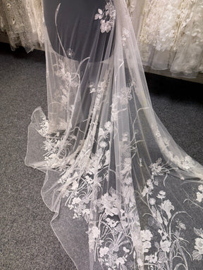 Ivory Beaded Lace - Mattie